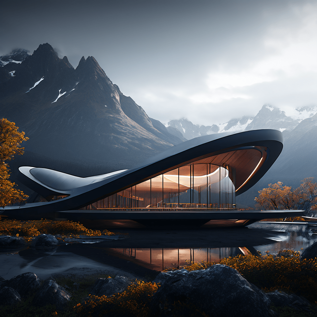 pavilion for an international Expo, Blending Innovation with Nature, with CrXaI