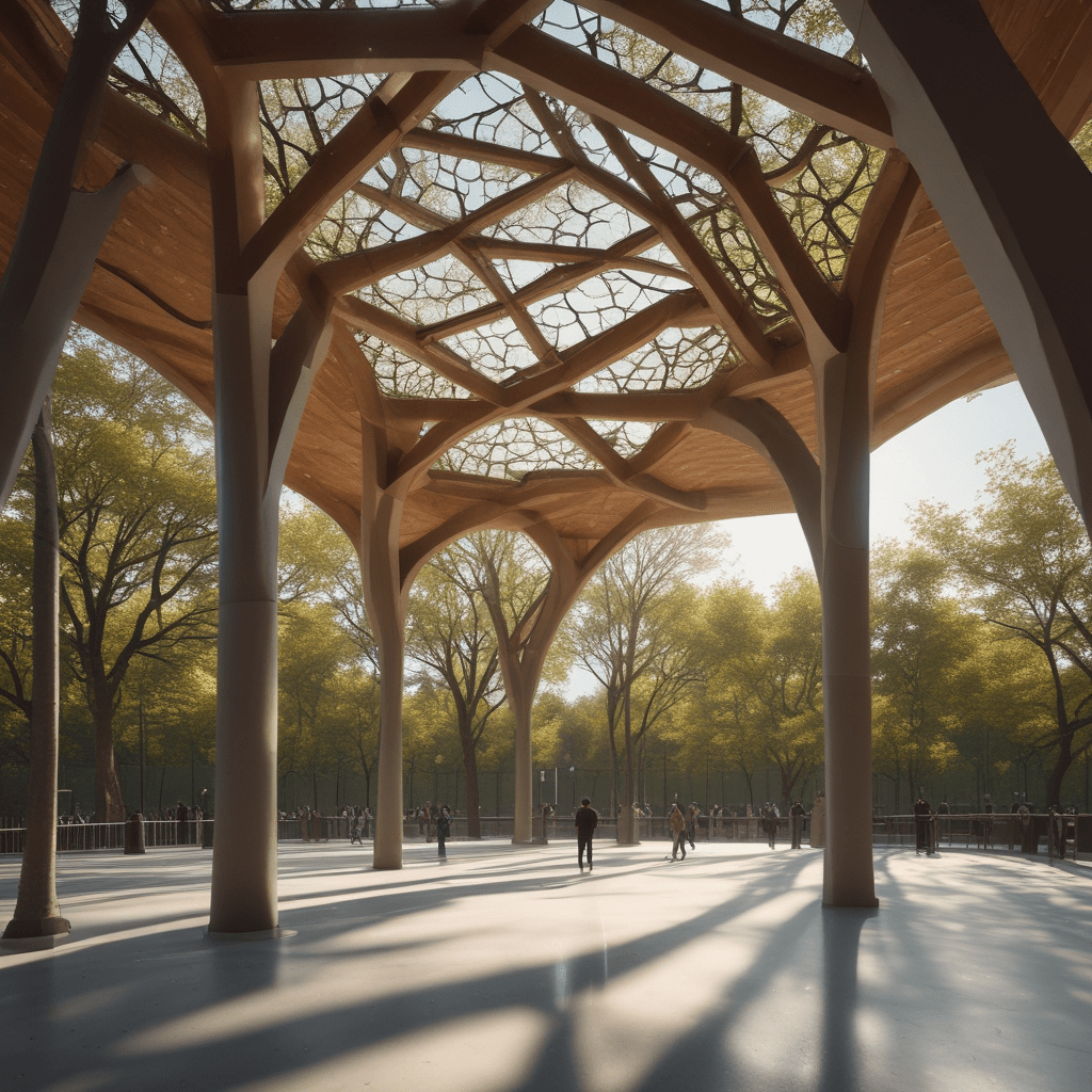 a pavilion for an international Expo, with CrXaI